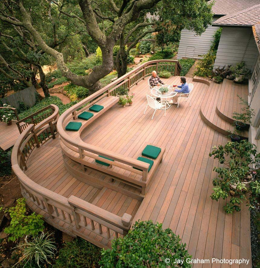 Wooden Balcony